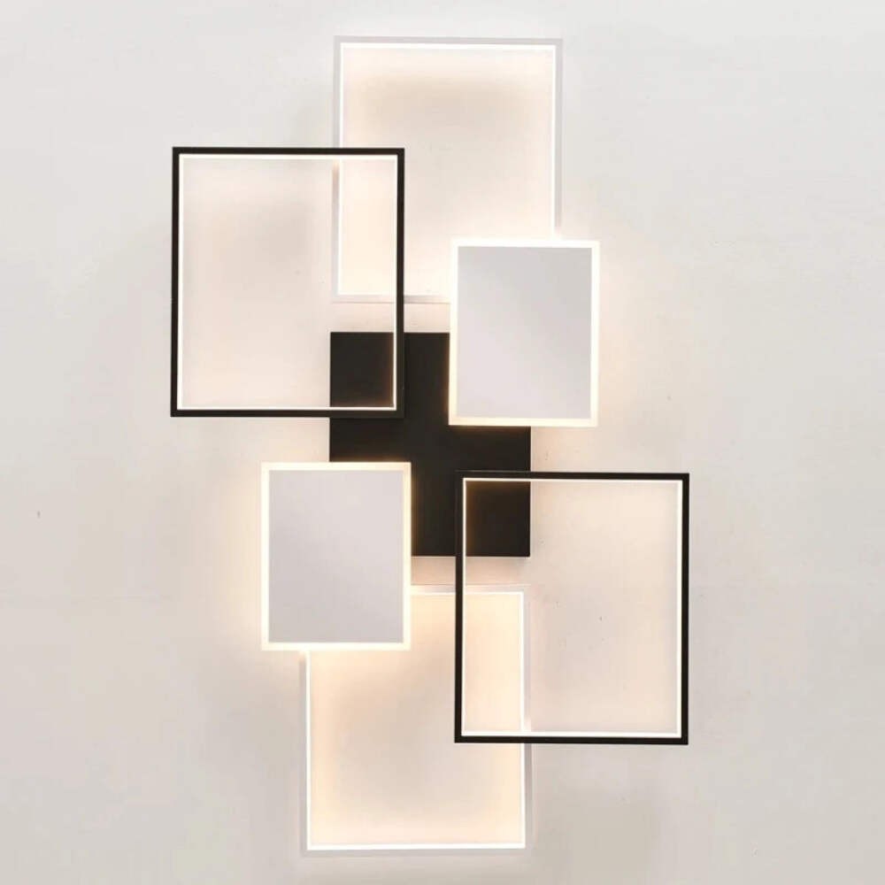 Modern Led Ceiling Light Simple Living Room Ceiling Lamp with Remote Control Ind