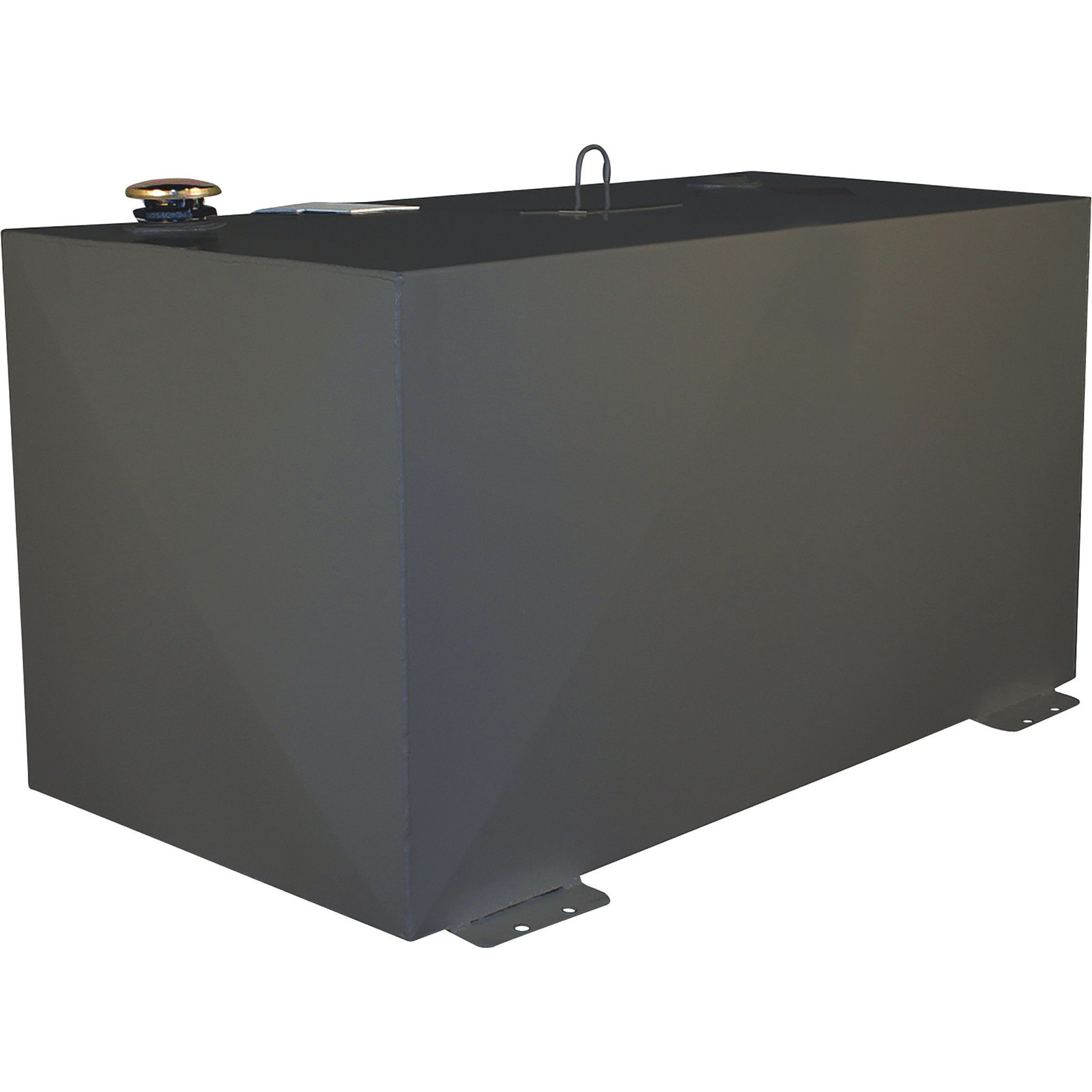 Better Built Steel Diesel Fuel Transfer Tank, 100-Gallon, Rectangular, Black,
