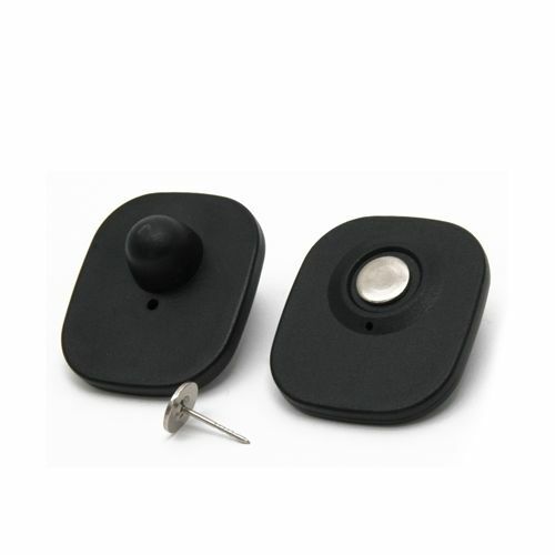 500pcs Checkpoint EAS Retail Security Hard Tags w/ Pins For RF Anti-Theft Alarm