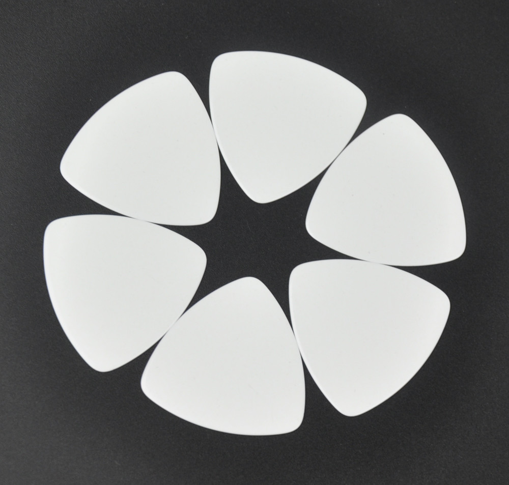 Celluloid 346 Rounded Triangle Guitar Picks 0.71mm 100Pcs Assorted Colors