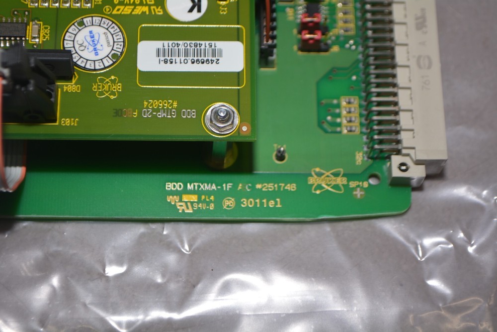 ^ Bruker Microflex BDD MTXMA-1F & BDD GTMP-2D Processor Assembly Board #X4298