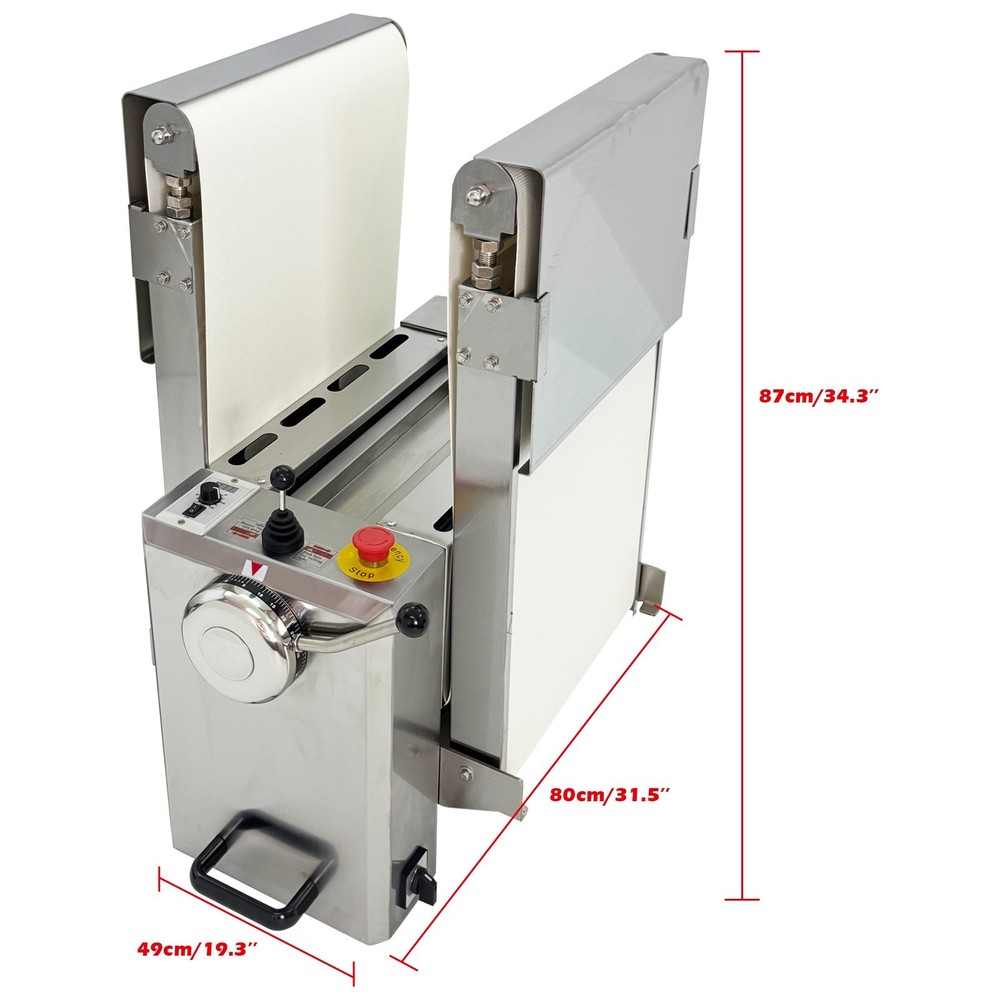 Desktop Foldable Puff Pastry Machine Mini Dough Sheeter Pressing Machine 110V