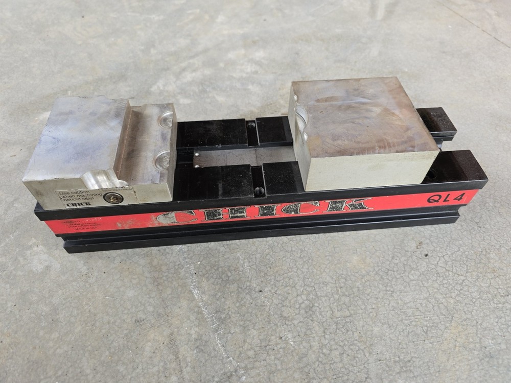 CHICK QL4 Vise With TOMBSTONE *CAN SPLIT*
