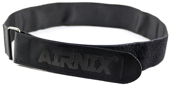 AIRNIX Hook and Loop Reusable Nylon Cinch Straps, Securing Cable Straps, Black