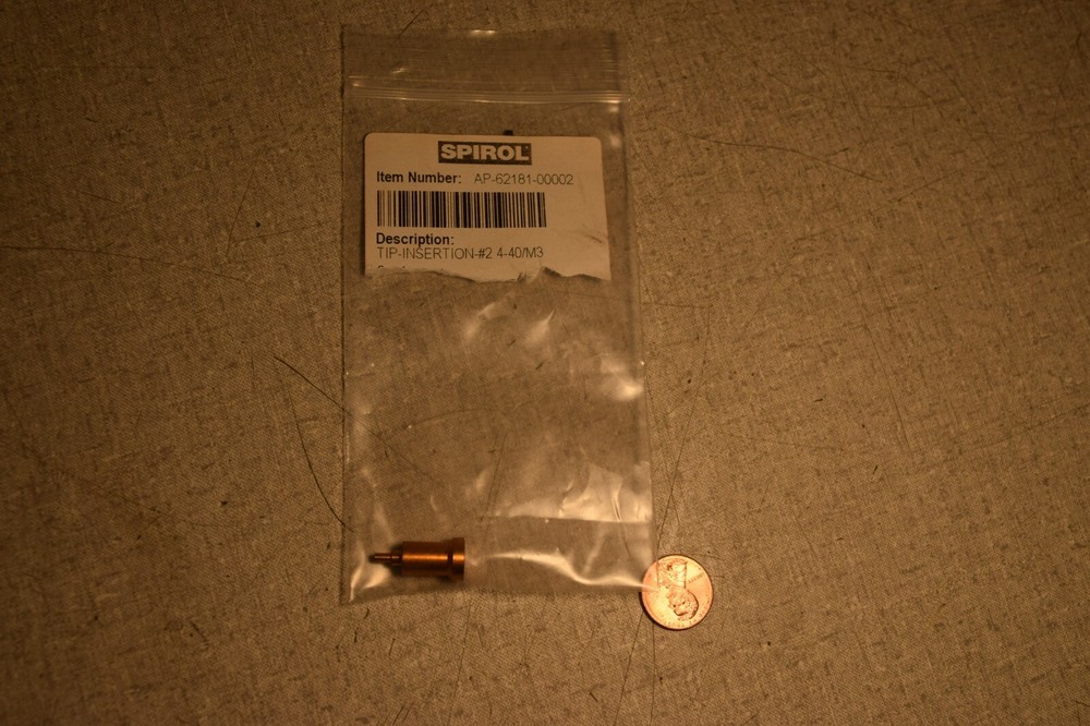 Spirol AP-62181-00002 Tip Insertion #2 4-40/M3
