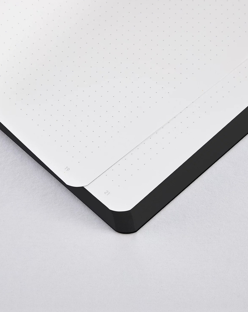 NUUNA Smooth Bonded Leather Graphic Notebook (M) JIM