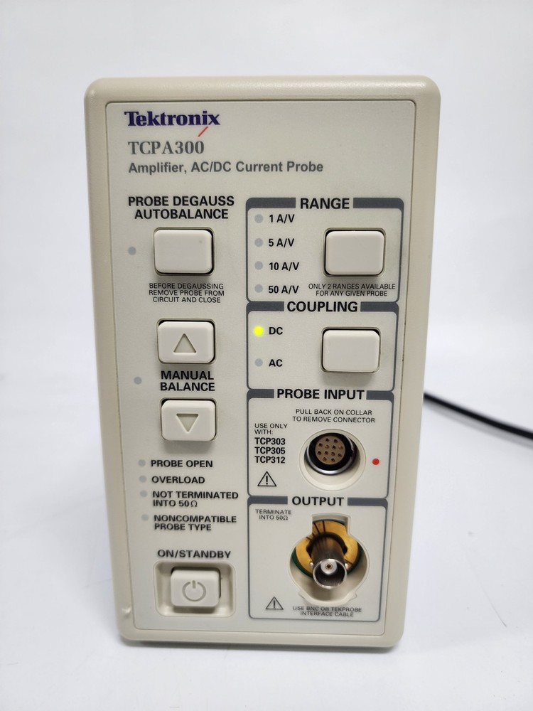Tektronix TCPA300 Amplifier, AC/DC Current Probe