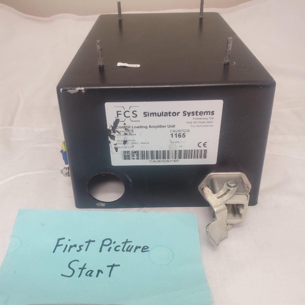 FCS Simulator Systems 1165 Control Loading Amplifier Unit