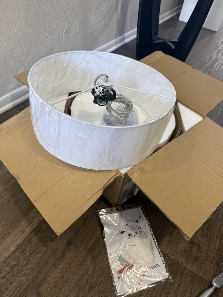 Round Overhead Light Fixture