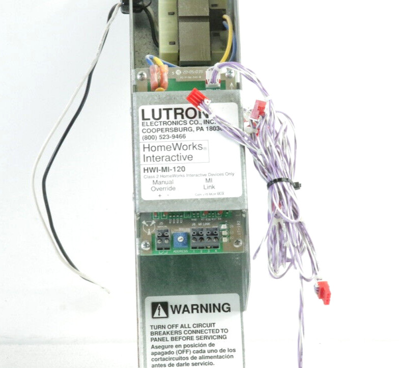 Lutron HomeWorks Interactive HWI-MI-120 Module With Cable