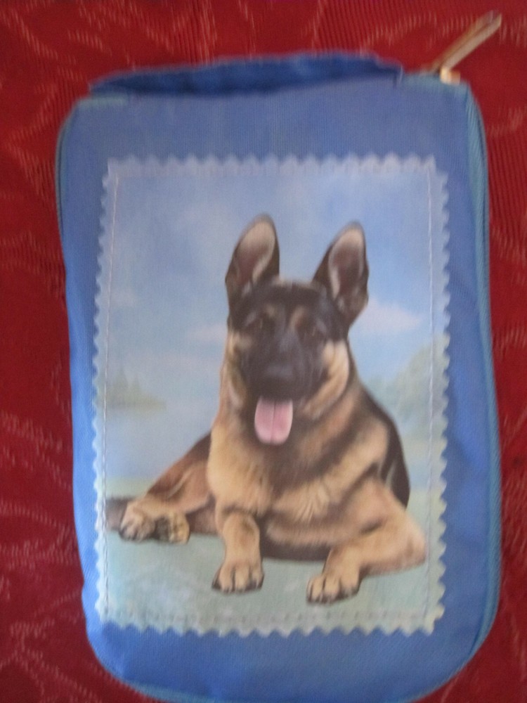 Zippered, foldable German Shepherd Shopping Bag