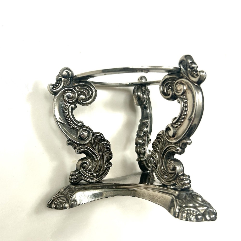 Godinger Silver Art Co. Silver Plated Ornate Stand