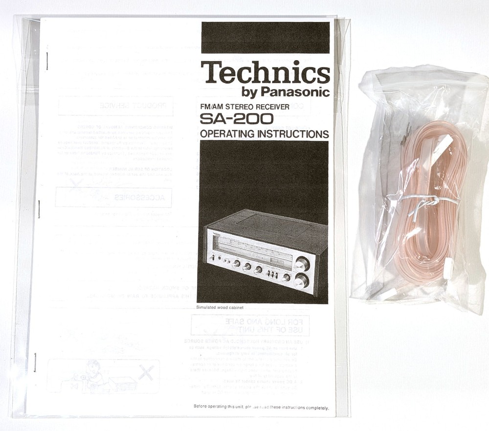 🔥【PRO SERVICED】MINTY Technics SA-200 Stereo 50W Receiver~XSTR/LED MOD💥GUARANTY