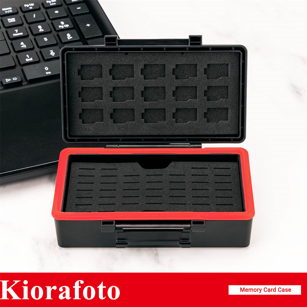 58 Slots Memory Card Case Holder Storage Organizer for Microsd MSD Micro SD TF