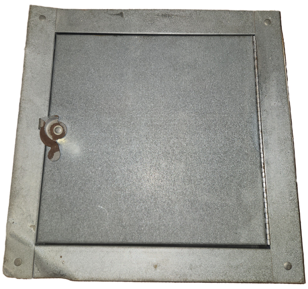 Insulated metal utility access panel / door 15" square