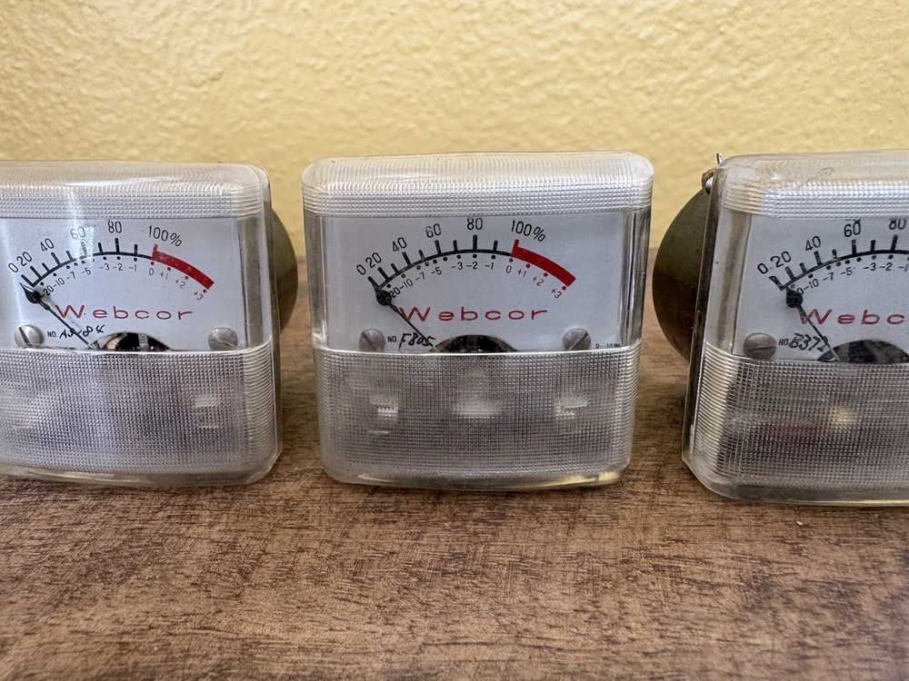 Webcor VU Volume Meter
