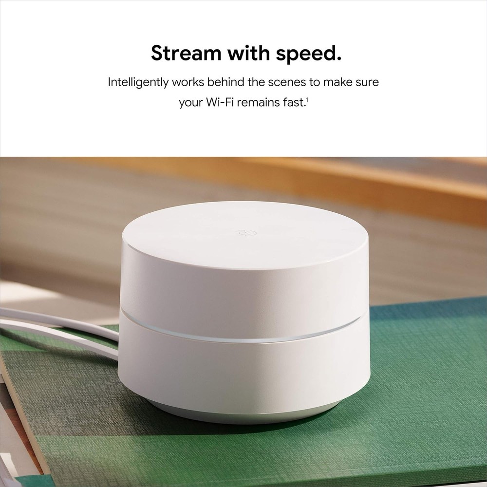 Google Mesh System Wifi Router - 3 Pack (Used)