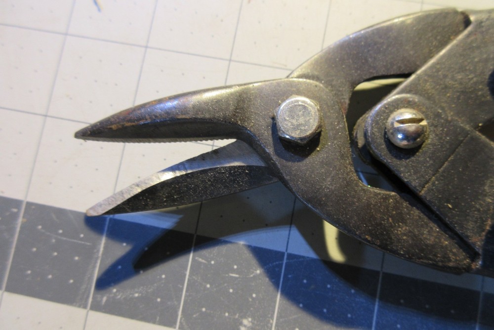 Tin Snips metal shears, lever type, prior owned