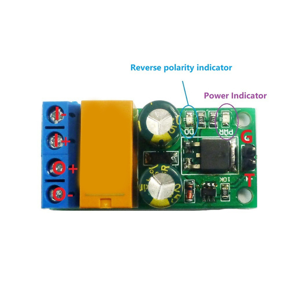 For DC Motors Fwd-Rev Controller Self-locking Module Load Current Max 2A