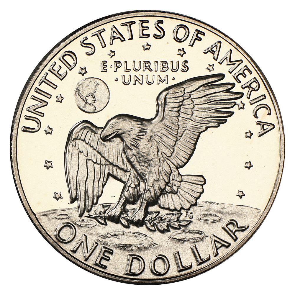 1977-S $1 PCGS PR70DCAM - Ike Dollar