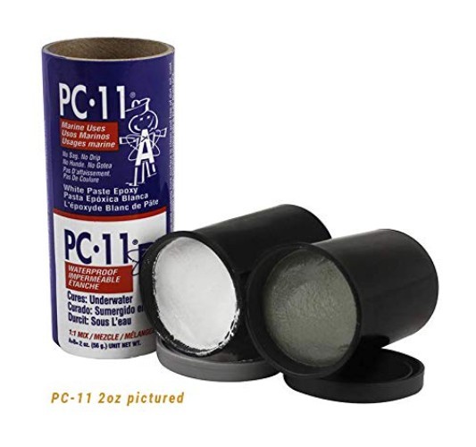 PC-11 Marine Grade Epoxy Paste 1oz - Waterproof Adhesive for Complex Repairs