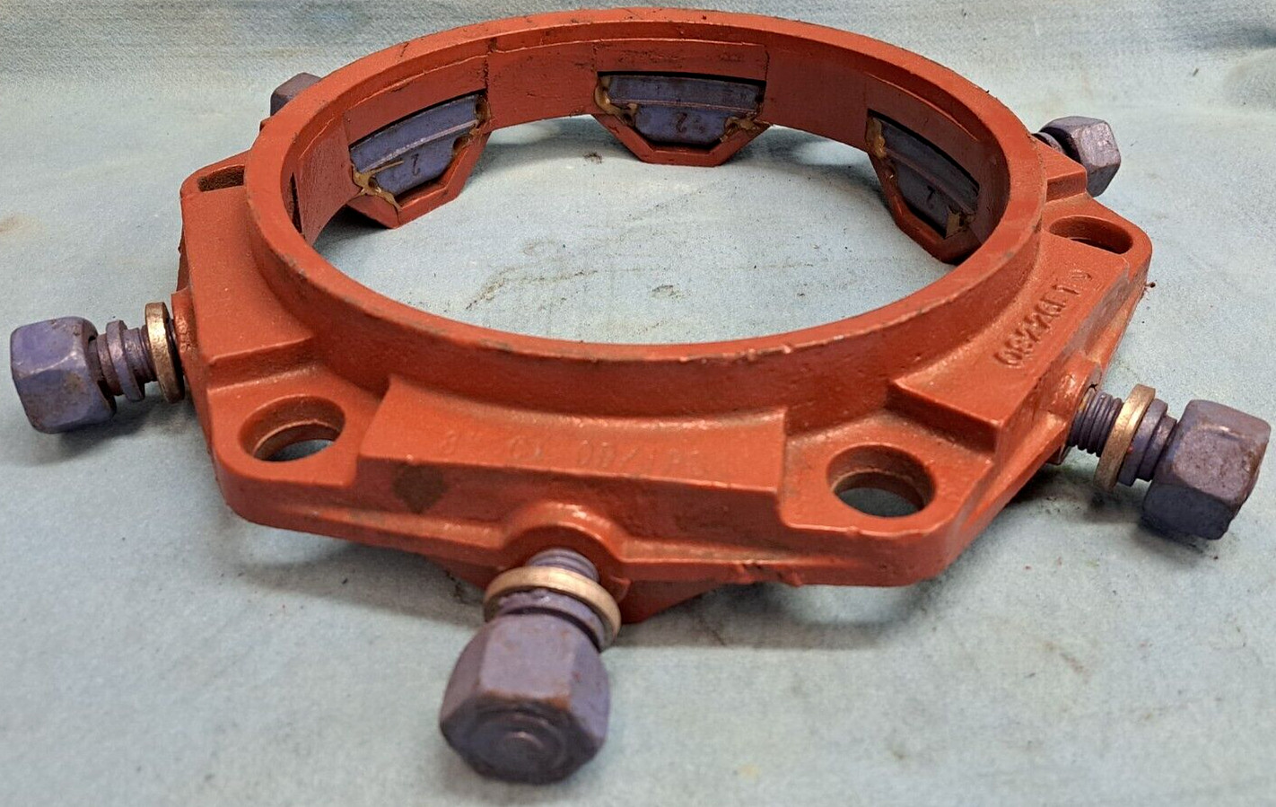 EBAA 8"  MEGAFLANGE RESTRAINED FLANGE ADAPTER OD 10" ID 9-1/4" UNI-B-13 08226E1