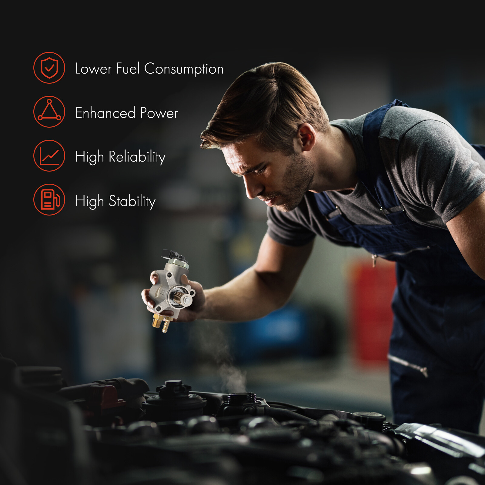 High Pressure Fuel Pump for BMW i8 F48 X1 F39 X1 Mini Cooper Clubman/Countryman