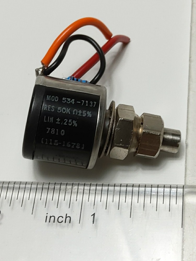 SPECTROL POTENTIOMETER 534-7137 (USED)