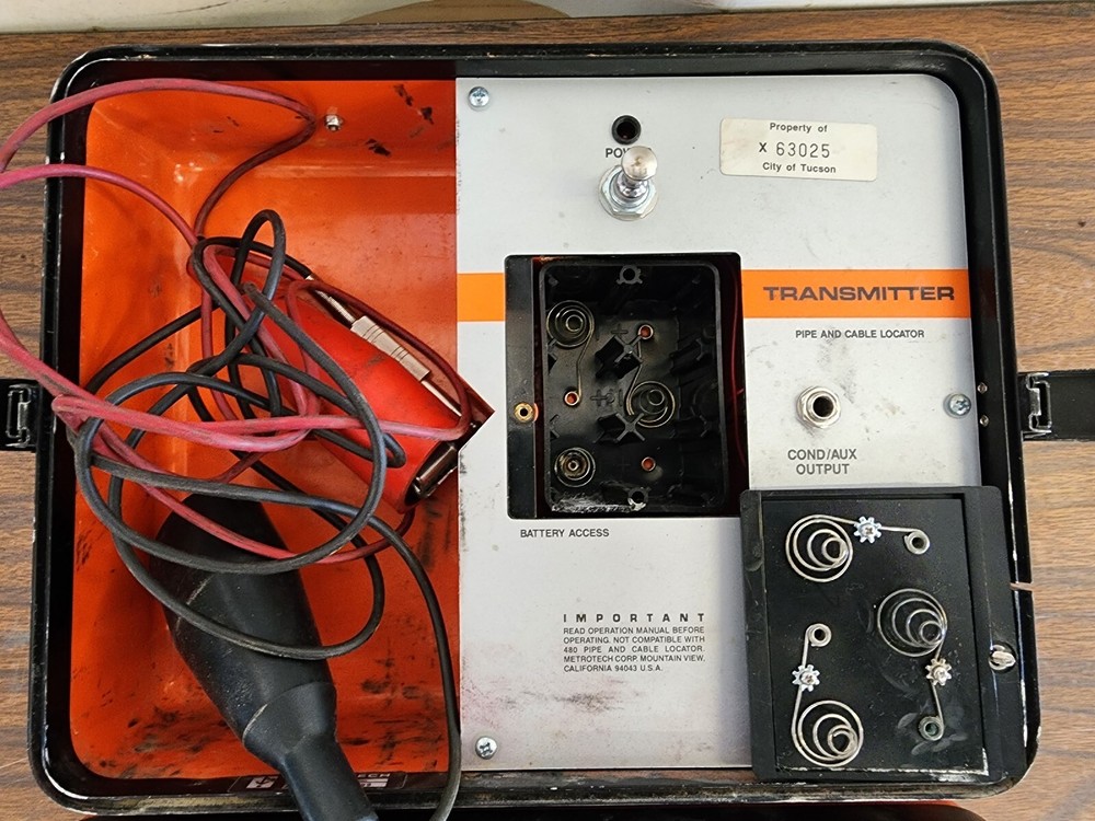 Metrotech 480B RECEIVER & TRANSMITTER