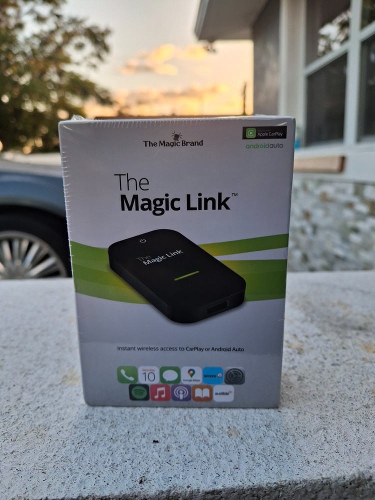 The Magic Link Box Android Auto Version Original Wireless Android Auto Adapter
