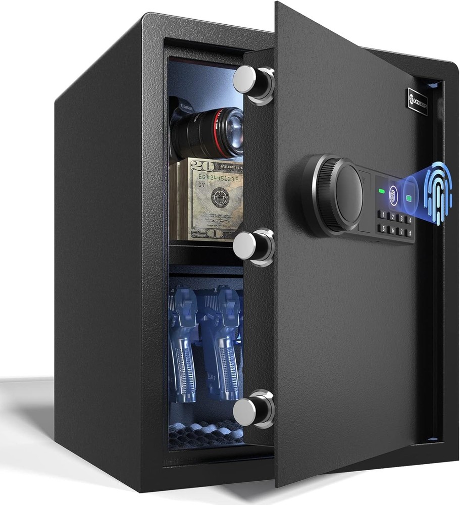 Optimal Protection Biometric Safe Box, 1-