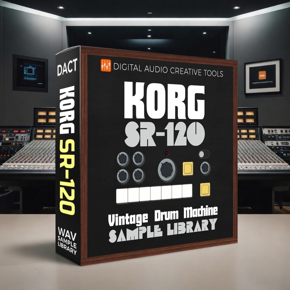 Korg Mini Pops SR-120 Drum Machine Sample Library