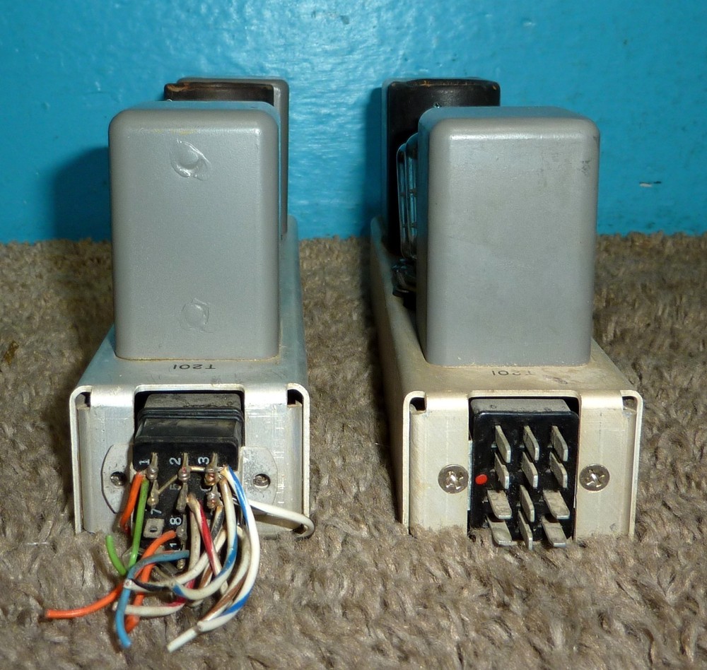 2 Collins 356A-1 Microphone Preamplifiers w/ Paperwork