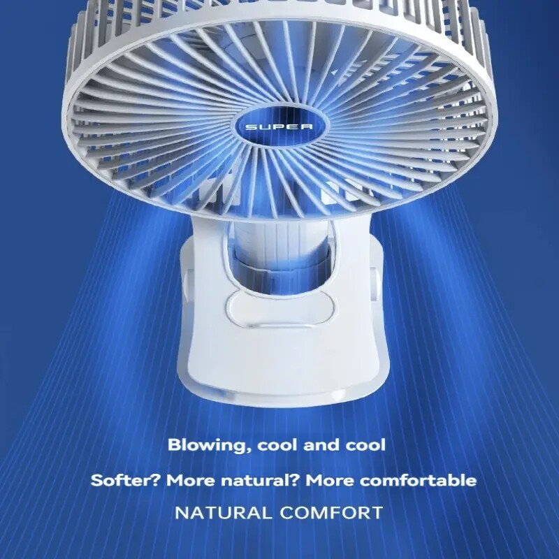 Portable multi-function fan Small personal cooler USB charging handheld fan