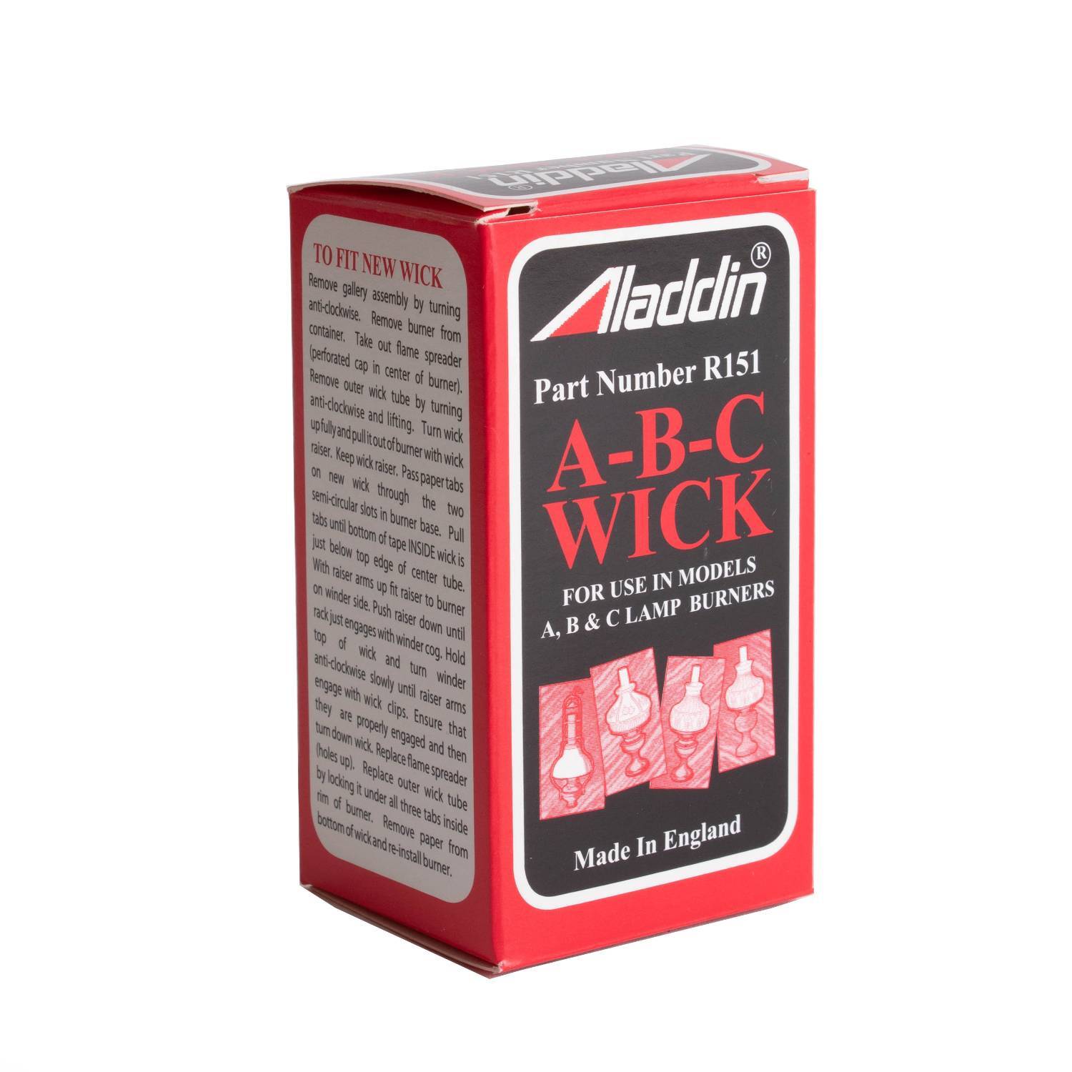 Aladdin Wick #R151 for Models A, B, C and 14