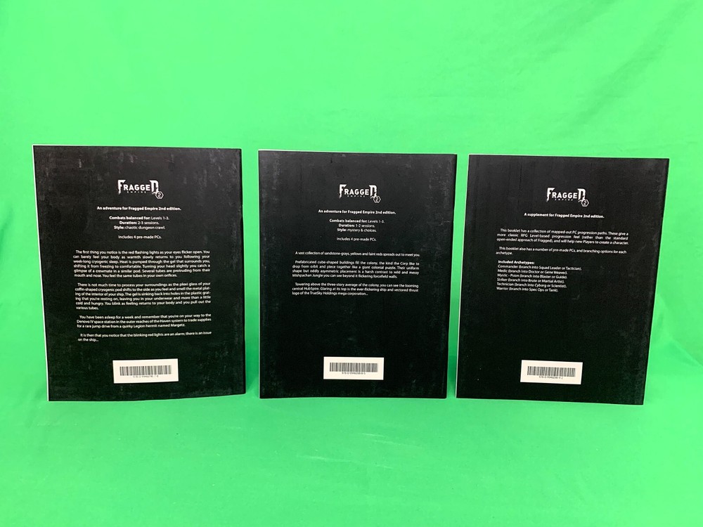 Fragged Empire 2nd Edition RPG Bundle - Core, Guides & Adventures ($210 Value)