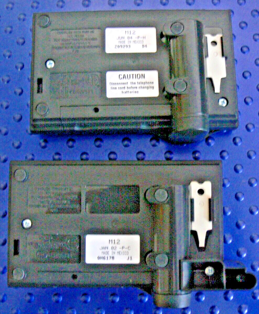 2 Plantronics Vista M12 Headset Amplifier Replacement Base Unit Only Used!