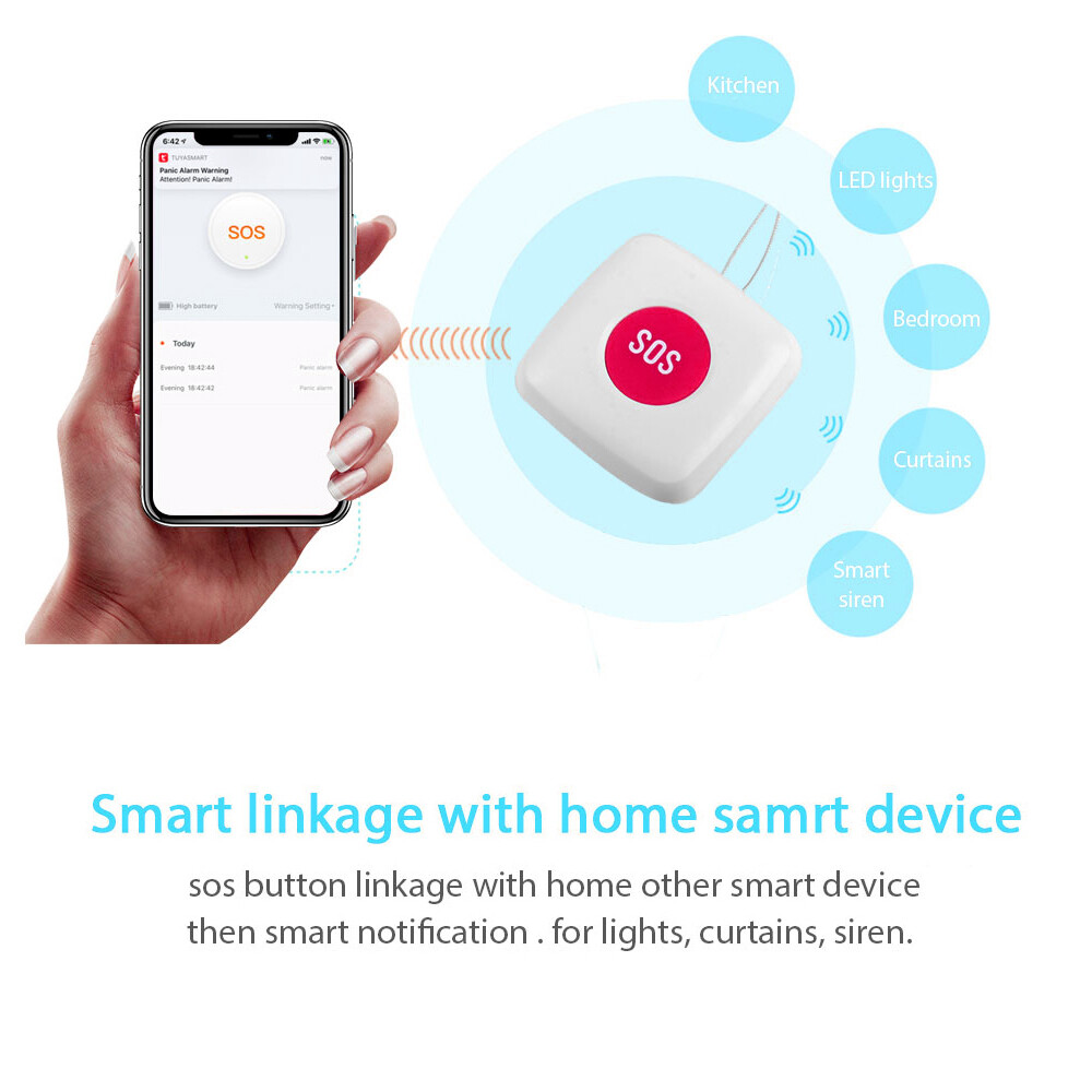 Hub Remote Call SOS/ Button Alert System ABS L6C5