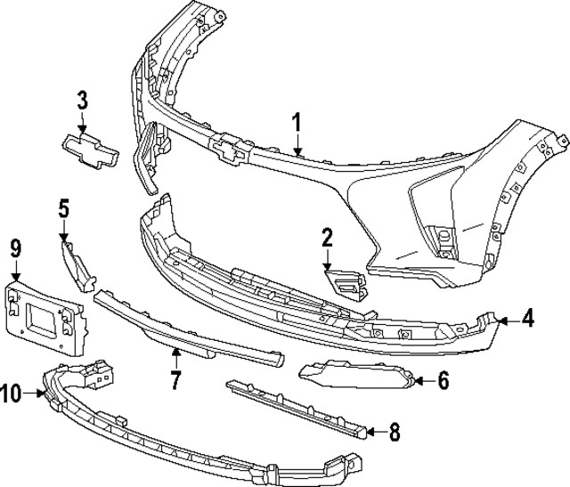 Genuine GM Plate 42827785