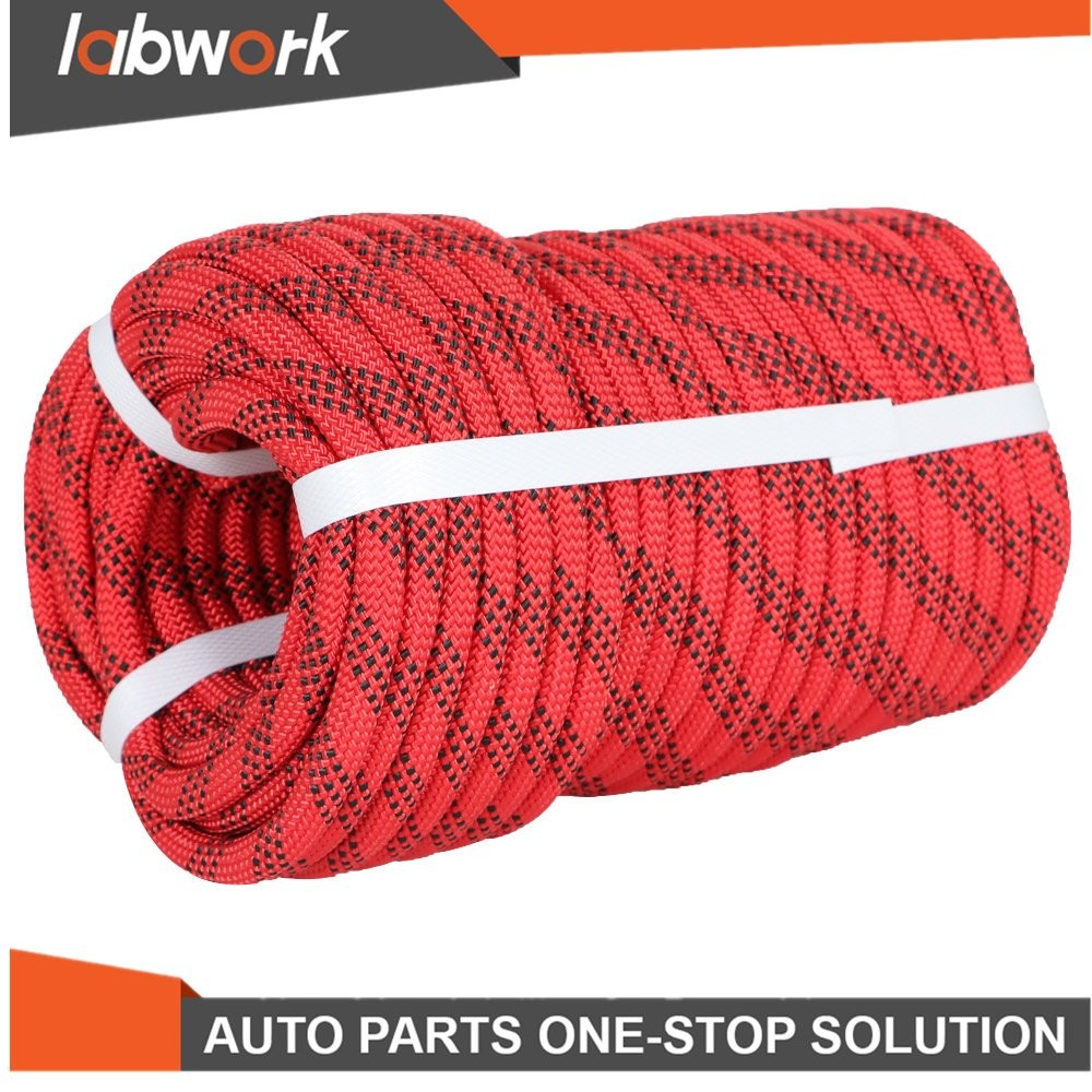 Labwork 3/8" × 100' High Strong Braid Polyester Rope Arborist Tree Rope