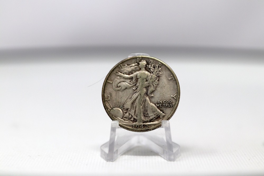1942-D Denver Mint Silver Walking Liberty Half