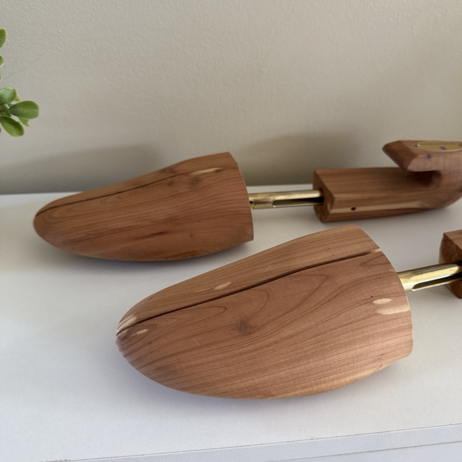 Men’s XL Cedar Shoe Trees Nordstrom Made in USA Wooden Shoe Stretchers Pair