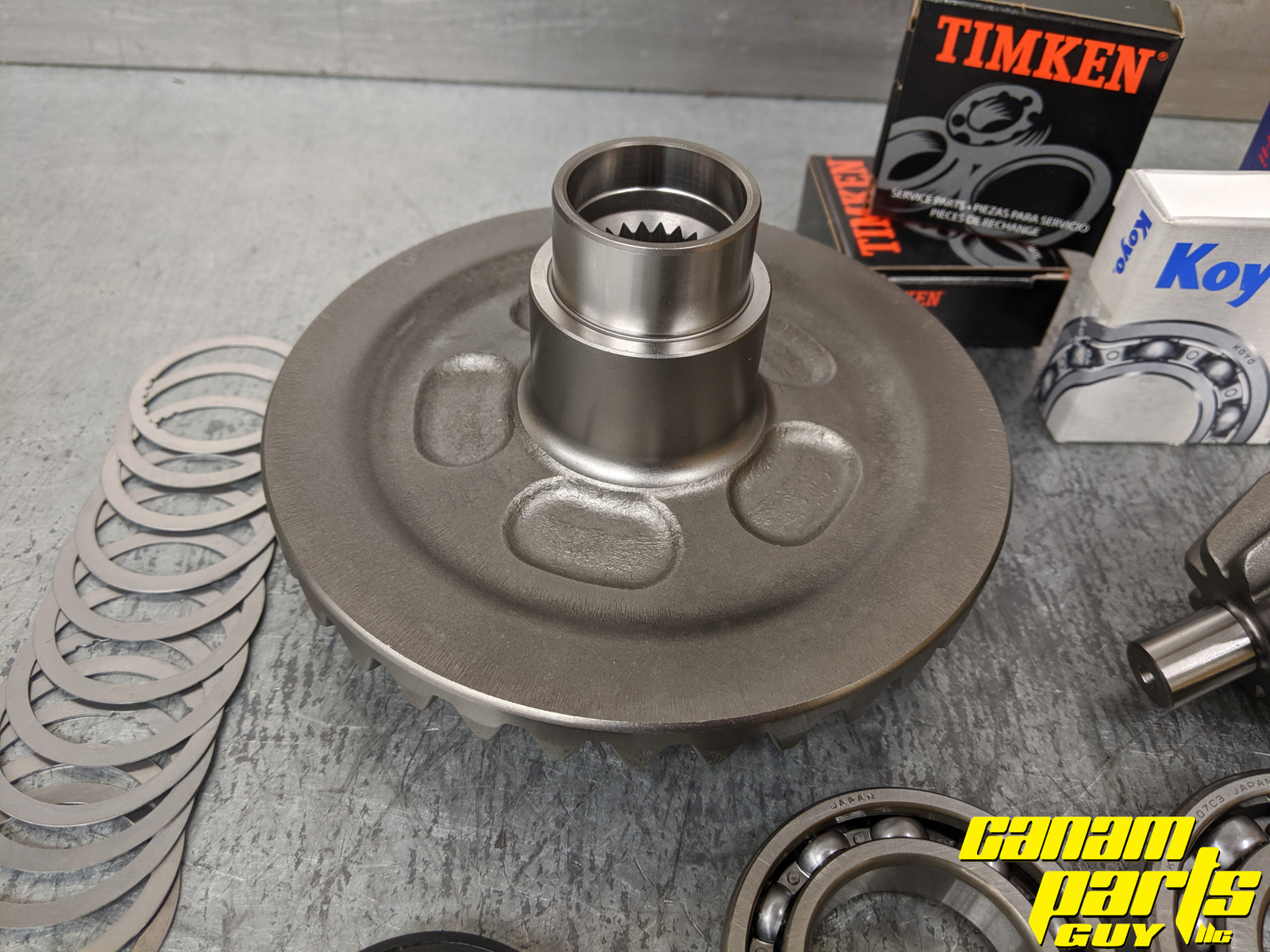 1447 Canam ATV Standard Rear Differential Rebuild Kit READ