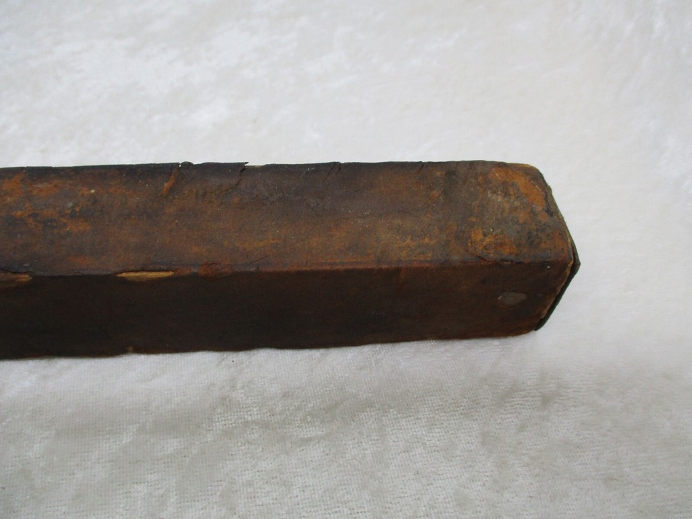 Antique Barber's Straight Razor Leather Strap Strop Sharpener