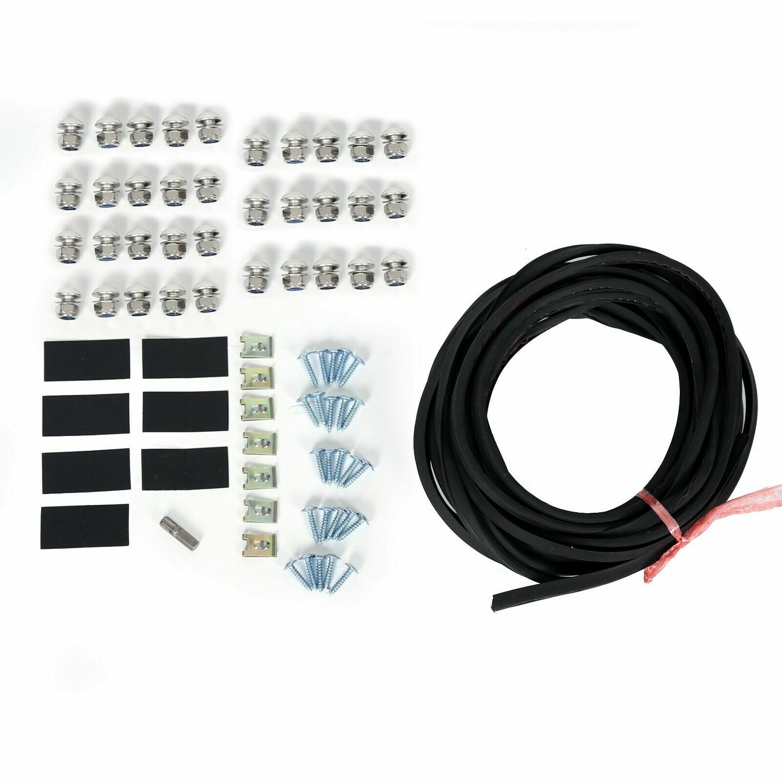 FOR 2009-23 19 DODGE RAM 1500 TEXTURED POCKET RIVETED STYLE WHEEL FENDER FLARES