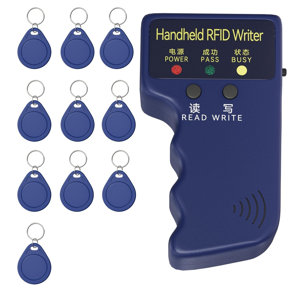 Handheld Copier RFID Reader Rewriter Smart ID Card Duplicator 125KHz...