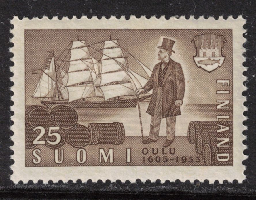 FINLAND Scott 330 Mint Hinged (1955)