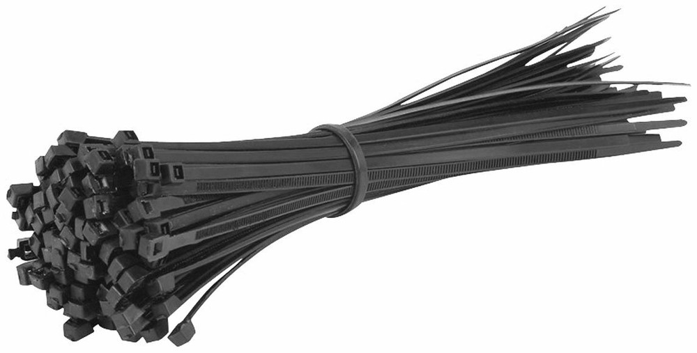 XSCORPION CT4 4" Wire Ties  Black (1000 count)
