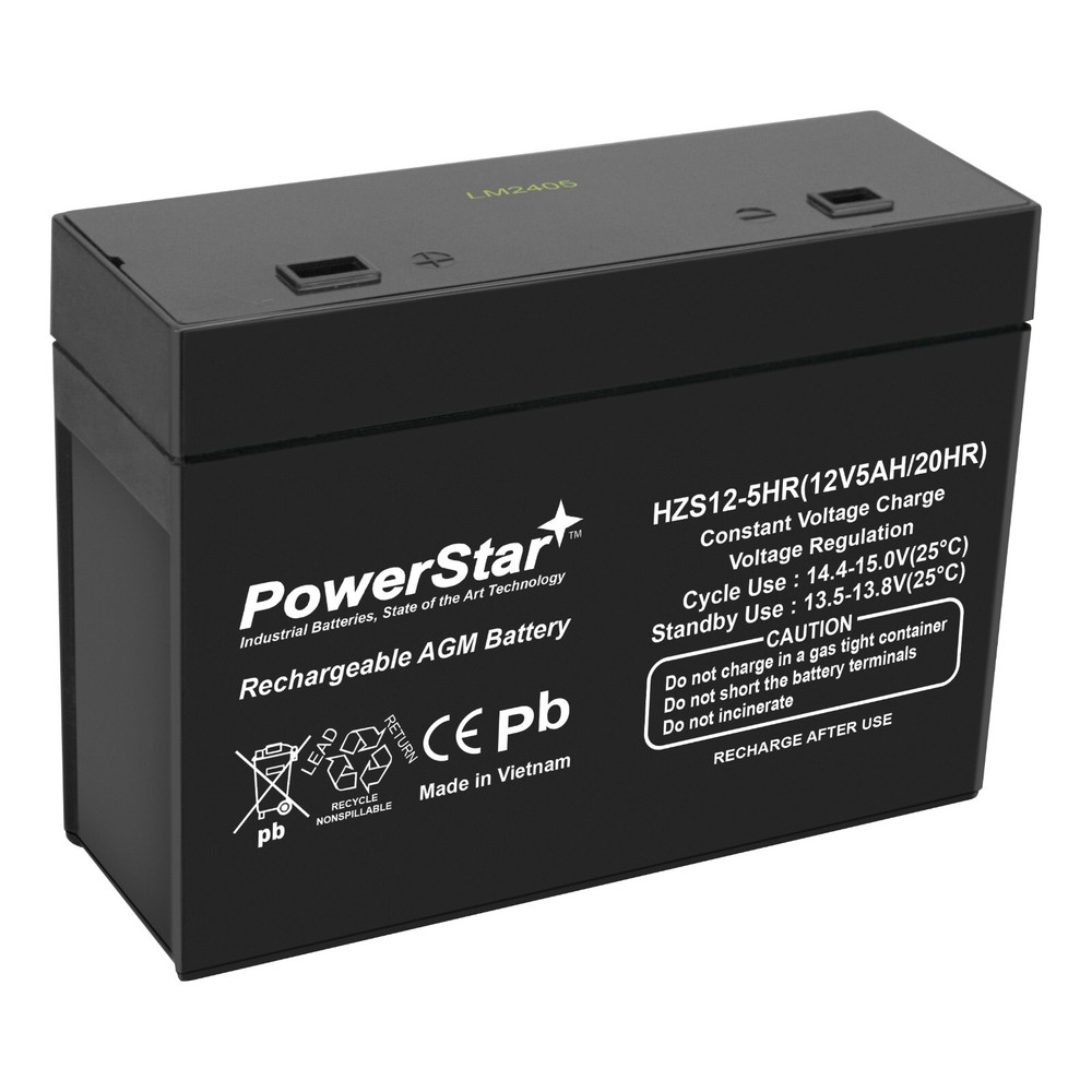 PowerStar Replacement Battery for APC BF500V