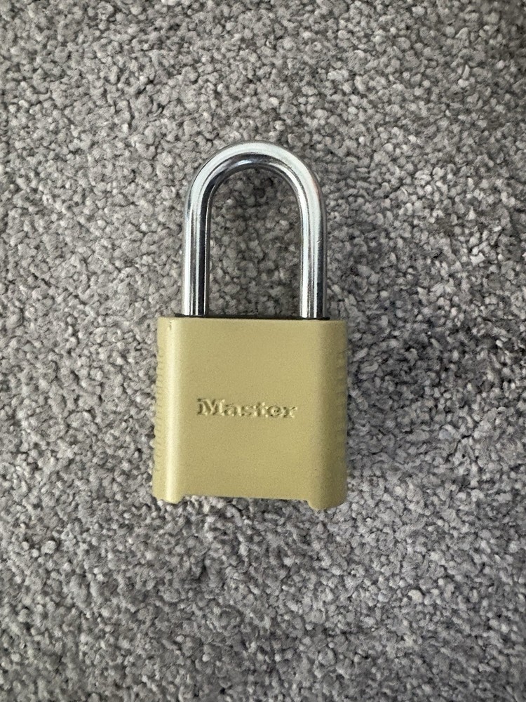 Master Lock -Steel 4 Dial Combo Padlock